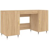 Maison Chic Pisalna miza - pisarniška miza - Računalniška miza sonoma hrast 140x50x75 cm inženirski les, (21784972) | Shoptok.si