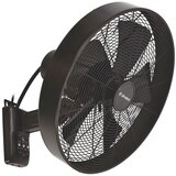  ZEVENTI - Zidni ventilator FREEZE 50W/230V crna/smeđa + daljinski upravljač | Eponuda.com