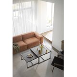 Rowico Temno rjava mizica s hrastovo mizno ploščo ø 70 cm Deerfield – | Shoptok.si