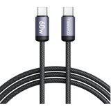 Tranyoo kabl T-P21 ojačan metalni Type C na Type C 60W 1m | Eponuda.com