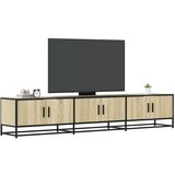 vidaXL TV omarica sonoma hrast 210x35x41 cm inženirski les | Shoptok.si
