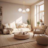  Argon 6307 - Luster na štangu PALOMA 3xE14/7W/230V zlatna/bela | Eponuda.com