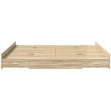  Krevet s ladicama Sonoma hrast 180 x 200 cm Konstruirano drvo | shoptok.hr