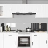  Kuhinjski zid 2 pcs Tamno siva 110 x 40 cm | shoptok.hr