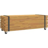 vidaXL Klubska mizica 110x45x35 cm trdna tikovina | Shoptok.si
