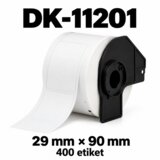  Kompatibilne etikete Brother DK-11201, 29 × 90 mm – 400 kos | Shoptok.si