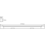 Osram LED svetiljka za montažu ispod ormarića BATTEN LED/20W/230V 123,4 cm | Eponuda.com