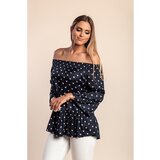 Fenzy Top S Printom, Tamnoplavi | shoptok.hr