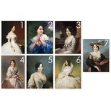  Darilo za žensko - Zgodovinski portret Fotografija na platnu | Shoptok.si