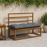  Jastučić za klupu VIANEN 100% poliester Plava 110 x 50 x 12 cm - Plava 110 x 50 x 12 cm | shoptok.hr