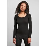 UC Ladies Women's sweater with a wide neckline, black | shoptok.hr
