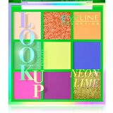 Eveline Cosmetics Look Up Neon Lime paleta sjenila za oči 10,8 g Cijene