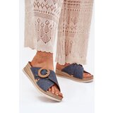 Inblu Wedge Sandals For Women With Decorative Buckle | Shoptok.si