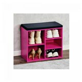 Kesper KSP15964 mini cipelarnik rozi sa jastukom za sedenje 51.5 x 48 x 29,5 cm | ePonuda.com