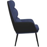  Stolica za opuštanje od tkanine plava | shoptok.hr