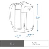 RANAC Quechua 23L za planinarenje bordo | ePonuda.com