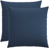  Presvlaka za jastuk 2 kom. HEERLEN Plava 60 x 60 cm Tkanina | shoptok.hr