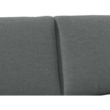 vidaXL Tapecirano vzglavje Temno siva 160 cm Masivno borovo les | Shoptok.si