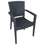 Mobilya stolica ratan siva ( 209010210 ) | ePonuda.com