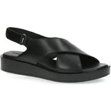 Caprice Športni sandali - Črna
