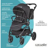 Coccolle Otroški voziček 3 v 1 Serry Jet črna | Shoptok.si