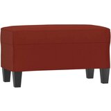  Klupa crvena boja vina 70 x 35 x 41 cm od umjetne kože | shoptok.hr