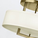  hinkley hk-hampton-sf-bb - plafonsko svetlo hampton 3xE27/60W/230V, prečnik 50,8 cm, zlatna | Eponuda.com