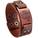 IZMAEL Moška zapestnica BR-34341 - Rjava 2 | Shoptok.si