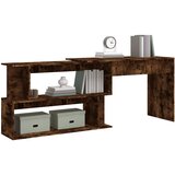  Kutni radni stol boja hrasta 200 x 50 x 76 cm konstruirano drvo | Eponuda.com