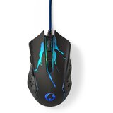 Nedis gaming miška, žična, 3600DPI 6 GUM, GMWD210BK | Shoptok.si