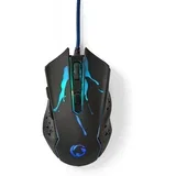 gaming miška, žična, 3600DPI 6 GUM, GMWD210BK