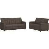  Set sofe 2 pcs Siva Umjetna koža | shoptok.hr