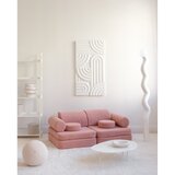 Wigiwama Ružičasti dječji kauč od bouclé tkanine 132 cm Settee – | shoptok.hr