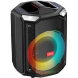 XO bluetooth karaoke zvucnik F48 40W rgb + daljinski i wireless mikrofon black Cijene