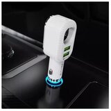 BAVIN Auto punjač&sterilizator 36W PD QC3,0 2XUSB +kabl Lightning bela - PC285 ( 90041 ) | ePonuda.com