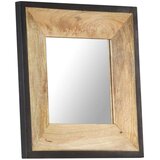 vidaXL Ogledalo od masivnog drva manga 50 x 50 cm | shoptok.hr