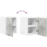 vidaXL Viseča omarica Riga 2 pcs Beton sivo in bela 30 x 31 x 40 cm | Shoptok.si