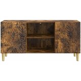 TV ormar 102 x 34,5 x 50 cm Dimljeni hrast Konstruirano drvo | shoptok.hr