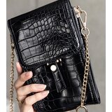 Gemre Black bag decorated with Decatur embossing | Shoptok.si