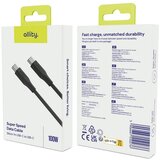 ALLITY kabel AUC-02 USB-C -1,0 m 100W CRNI | shoptok.hr