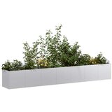 Maison Chic Cvetlični Lonec - Cvetlično korito 280x40x40 cm Pocinkano jeklo, (21790085) | Shoptok.si
