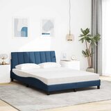  Krevet s madracem Hanko plavi 140x200 cm od tkanine | shoptok.hr
