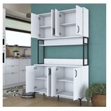 Hanah home Komoda s ladicama JE173 3287, 120x198,6x40 cm, Bijela | Eponuda.ba