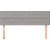  Uzglavlja 2 kom svjetlosiva 72 x 5 x 78/88 cm od tkanine | shoptok.hr