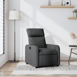 Maison Chic Naslanjač - Relax naslanjač iz temno sivega blaga, (22062129) | Shoptok.si