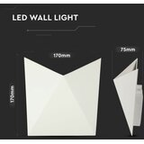  LED zidno svetlo LED/5W/230V 4000K IP65 belo | Eponuda.com