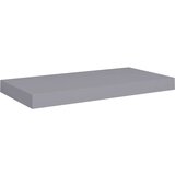 vidaXL plutajuće zidne police 2 kom sive 50 x 23 x 3,8 cm MDF | shoptok.hr