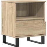Maison Chic Nočna omarica - Nočna miza sonoma hrast 40x35x50 cm inženirski les, (21688901) Cene