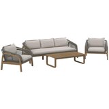 Ambia Garden lounge garnitura tkanina akacija masivno aluminij | Shoptok.si