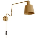 Jotex Žuta metalna zidna lampa sa savitljivom konstrukcijom s utikačem Stig – | shoptok.hr